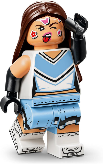 LEGO Editions Olivia Rodrigo's Secret Storage - Toy w/Suitcase, Microphone, Record, Megaphone, TV & Minifigure - Kids' Room Decor - Music Gift for 10+ Year Old Girls & Fans - 43030