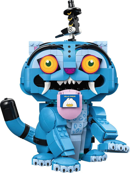 LEGO KPop Demon Hunters Derpy Tiger and Sussie Bird - K-Pop Toy w/ 2 Animal Figures & Flowerpot - Kids' Room Decor - Music Gift for 9+ Year Old Girls, Boys & Movie Fans - 72537