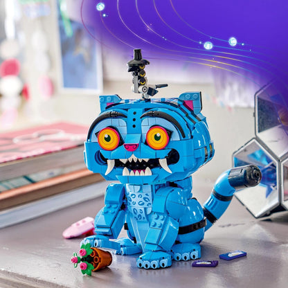 LEGO KPop Demon Hunters Derpy Tiger and Sussie Bird - K-Pop Toy w/ 2 Animal Figures & Flowerpot - Kids' Room Decor - Music Gift for 9+ Year Old Girls, Boys & Movie Fans - 72537