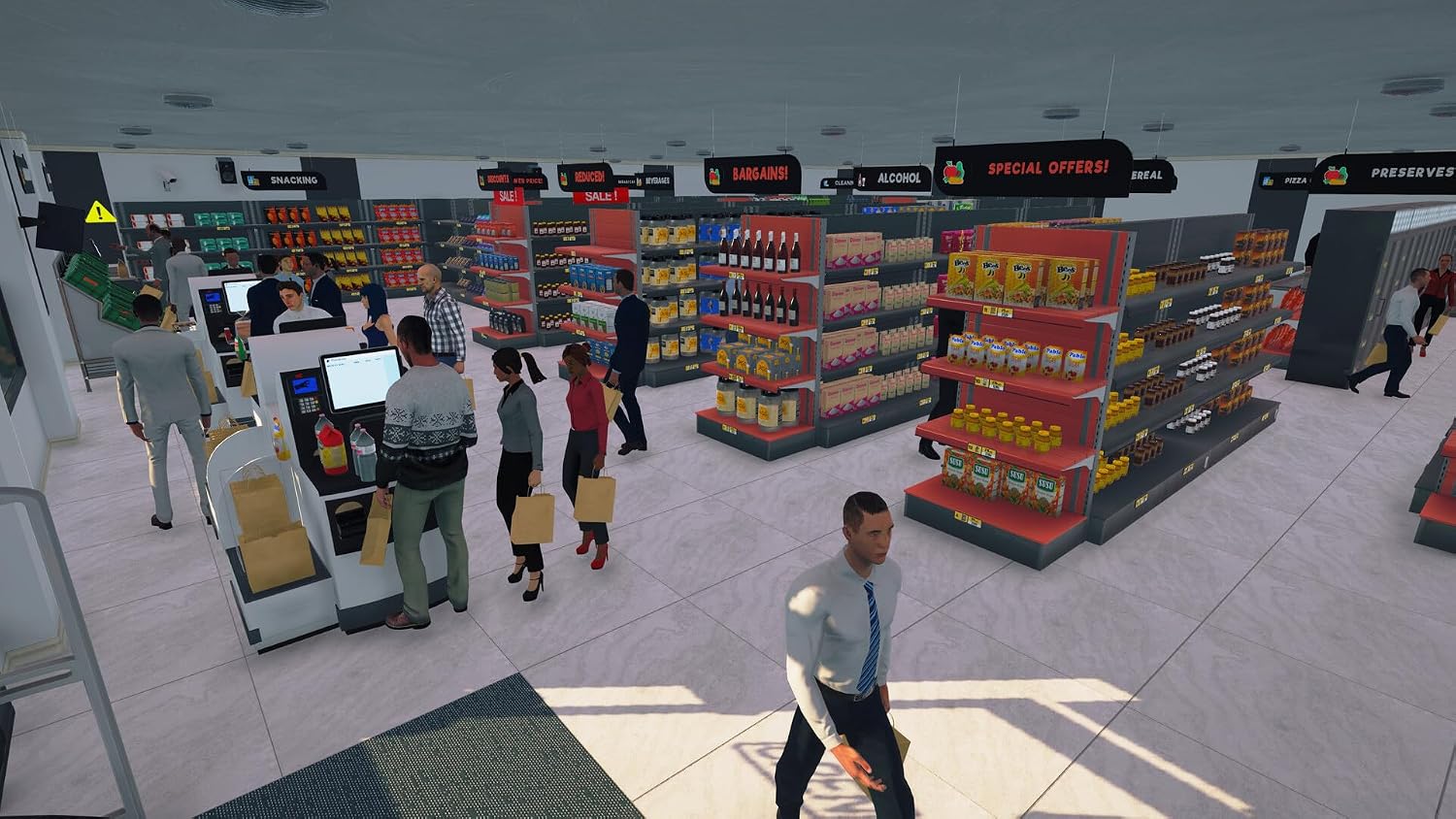 Supermarket Simulator (Game Key Card)