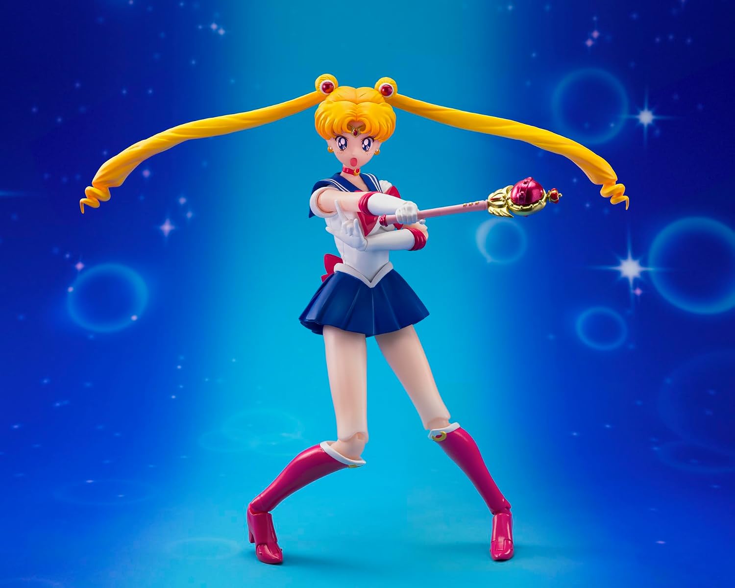TAMASHII NATIONS – Sailor Moon – Sailor Moon – Crystal Star Compact Edition – S.H.Figuarts Actionfigur