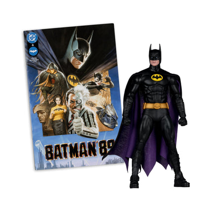 McFarlane Toys- DC Direct Batman (Batman 89) 7in Action Figure with Comic