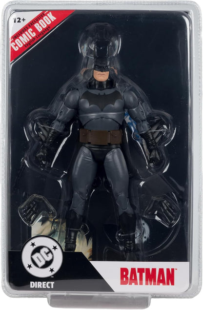 McFarlane Toys- DC Direct Batman (Justice #1) 7in Action Figure with Comic