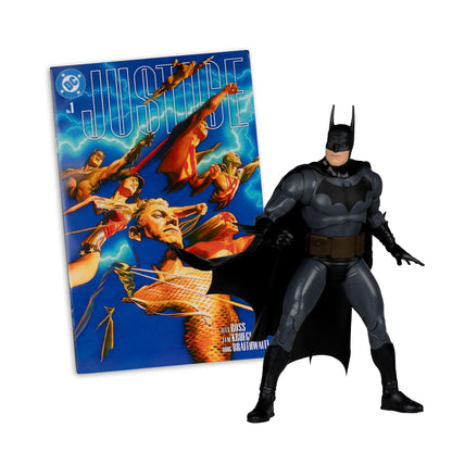 McFarlane Toys- DC Direct Batman (Justice #1) 7in Action Figure with Comic