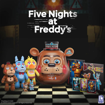 Five Nights at Freddy’s (FNAF) — Toy Freddy Storage Case Bundle — Series 2