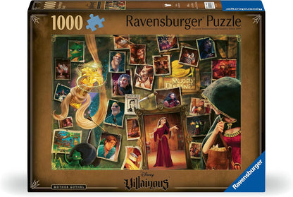 Ravensburger Puzzel 1000 Stukjes, Disney Villainous: Mother Gothel - Puzzels voor volwassenen vanaf 14 jaar, 70 x 50 cm, puzzel voor gemene volwassenen, Disney cadeau-ideeën