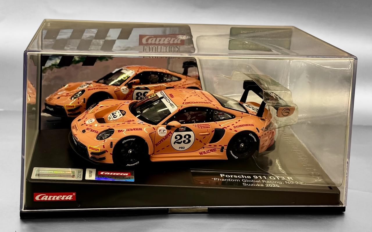 Carrera Digital Porsche 911 GT3 R Phantom Global Racing No.23 Suzuka 2025 - 1:32