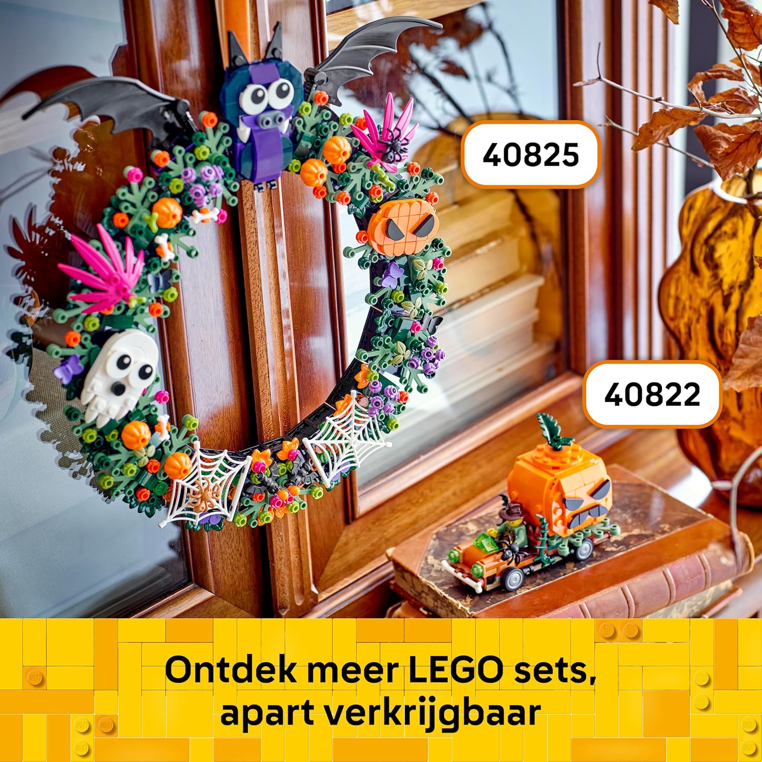 Lego - Lego Iconic - Halloween Wreath (40825)