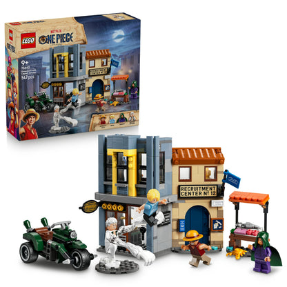 LEGO ONE PIECE Confrontatie met Kapitein Smoker – Speelgoed met 4 Minifiguren Incl. Monkey D. Luffy en Sanji – Kinderkamer Decoratie – Cadeau voor Jongens en Meisjes vanaf 9 – 75642
