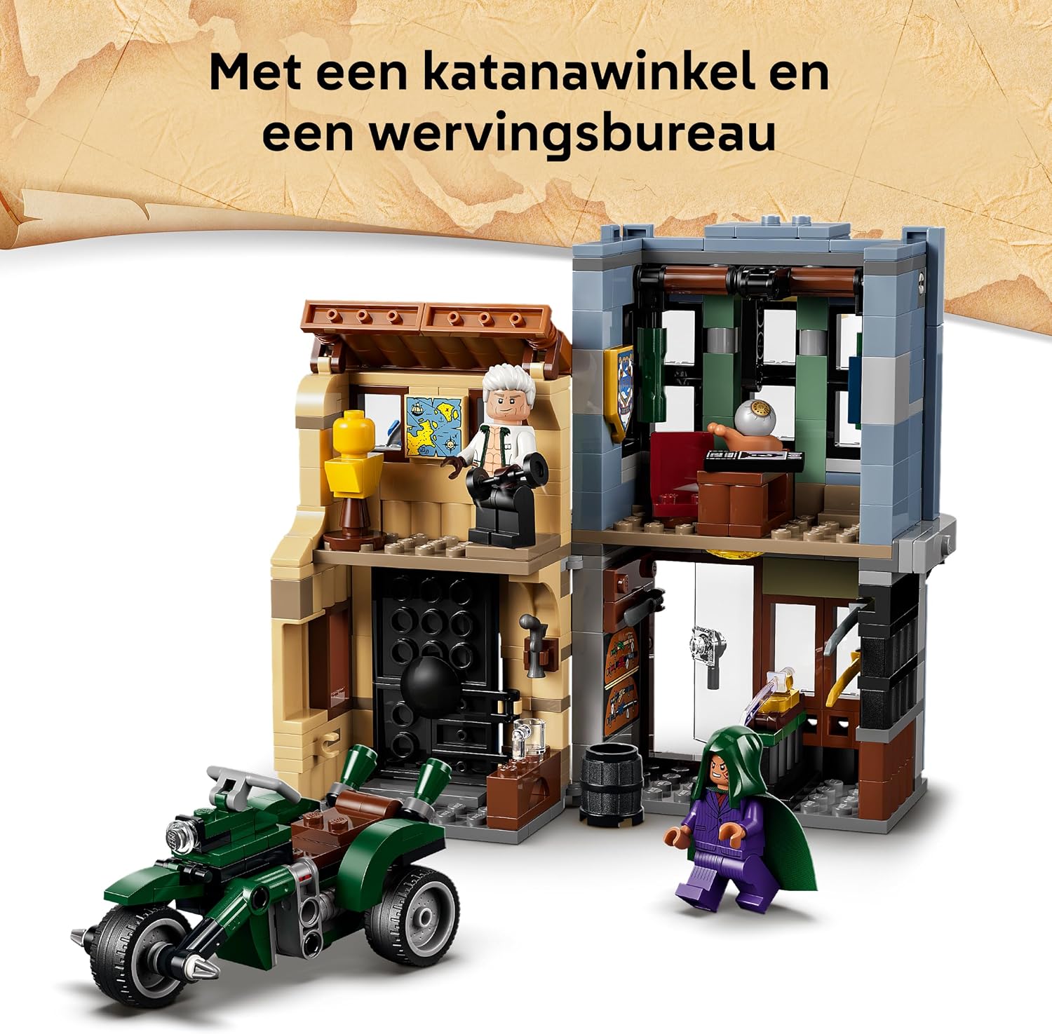 LEGO ONE PIECE Confrontatie met Kapitein Smoker – Speelgoed met 4 Minifiguren Incl. Monkey D. Luffy en Sanji – Kinderkamer Decoratie – Cadeau voor Jongens en Meisjes vanaf 9 – 75642