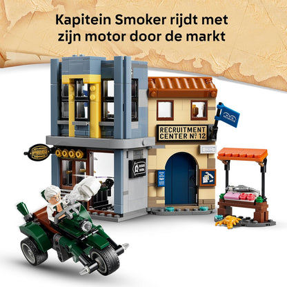 LEGO ONE PIECE Confrontatie met Kapitein Smoker – Speelgoed met 4 Minifiguren Incl. Monkey D. Luffy en Sanji – Kinderkamer Decoratie – Cadeau voor Jongens en Meisjes vanaf 9 – 75642