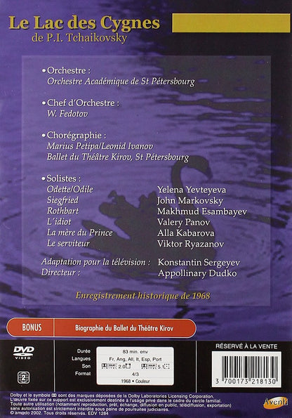 Tchaikovsky : le lac des cygnes