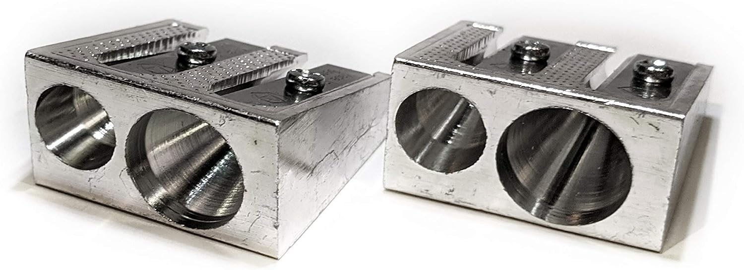 STOCKMAR Doppelspitzer aus Metall, 1 Paar