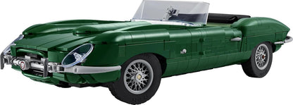 LEGO Icons Jaguar E-Type - Auto Bouwpakket voor Volwassenen - Sportauto met Gedetailleerde Motor, Cockpit en Accessoires - Woondecoratie en Kantoor Decoratie - Cadeau voor Mannen en Vrouwen - 11381