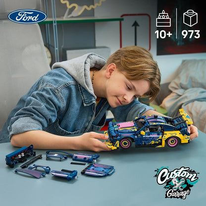 LEGO Technic Aanpasbare Ford Mustang GT Auto Speelgoed voor Kinderen vanaf 10 Jaar - Voertuig Set met Besturing en 8-Cilindermotor - Kinderkamer Decoratie - Cadeau voor Jongens en Meisjes 42236