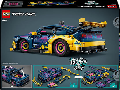 LEGO Technic Aanpasbare Ford Mustang GT Auto Speelgoed voor Kinderen vanaf 10 Jaar - Voertuig Set met Besturing en 8-Cilindermotor - Kinderkamer Decoratie - Cadeau voor Jongens en Meisjes 42236