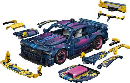 LEGO Technic Aanpasbare Ford Mustang GT Auto Speelgoed voor Kinderen vanaf 10 Jaar - Voertuig Set met Besturing en 8-Cilindermotor - Kinderkamer Decoratie - Cadeau voor Jongens en Meisjes 42236