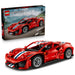 LEGO Technic Ferrari 488 PISTA Auto Speelgoed voor Kinderen vanaf 9 Jaar - Kinderkamer Decoratie - met Besturing, V8-Motor, Bewegende Zuigers en Differentieel - Cadeau voor Jongens en Meisjes 42235