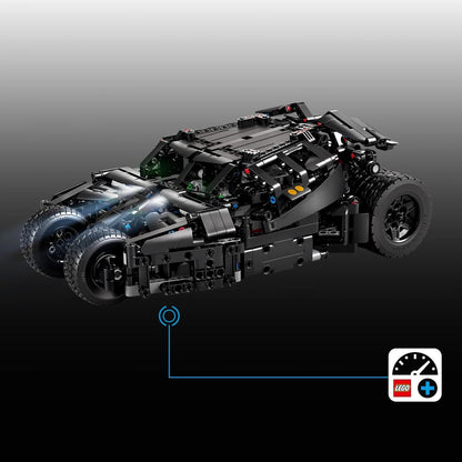 LEGO Technic Batmobile Tumbler - op Afstand Bestuurbare Speelgoed Auto - Bouwpakket voor Kinderen vanaf 12 Jaar - Batman Merchandise - Modelauto en Koplampen - Cadeau voor Jongens en Meisjes - 42239
