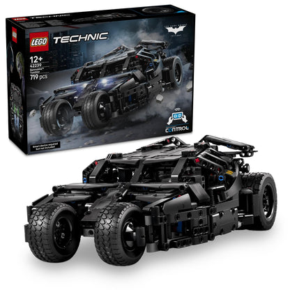 LEGO Technic Batmobile Tumbler - op Afstand Bestuurbare Speelgoed Auto - Bouwpakket voor Kinderen vanaf 12 Jaar - Batman Merchandise - Modelauto en Koplampen - Cadeau voor Jongens en Meisjes - 42239