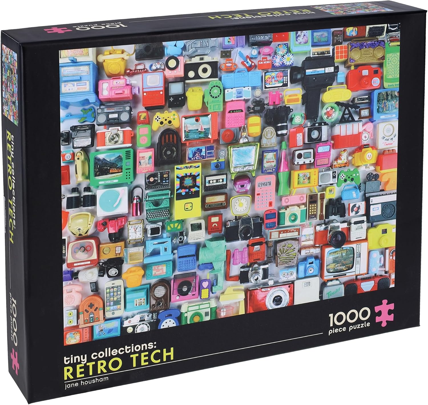 Tiny Collections Retro Tech 1000-Piece Puzzle