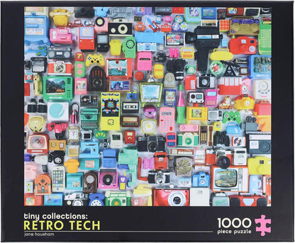 Tiny Collections Retro Tech 1000-Piece Puzzle