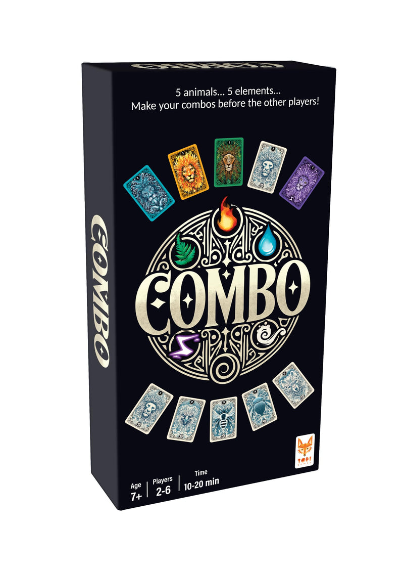 Topi Games | Combo | Card Game, Family Strategy Game With 165 Illustrated Cards And Tactical Combo Gameplay | 2 To 8 Players | 15 Minutes