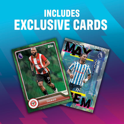 Topps Flagship Premier League 2026/27 Trading Cards - Value Box | The Value box contains 60 cards with 4 Green Voltage base parallels and 2 exclusive Mayhem inserts per box.