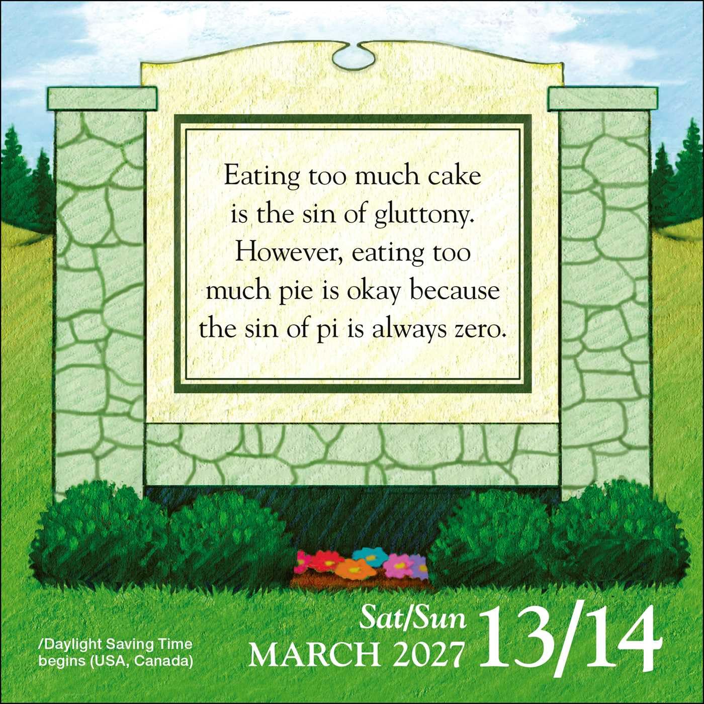 Church Signs 2027 Day-to-Day Calendar: Little Sayings to Help You on Your Way