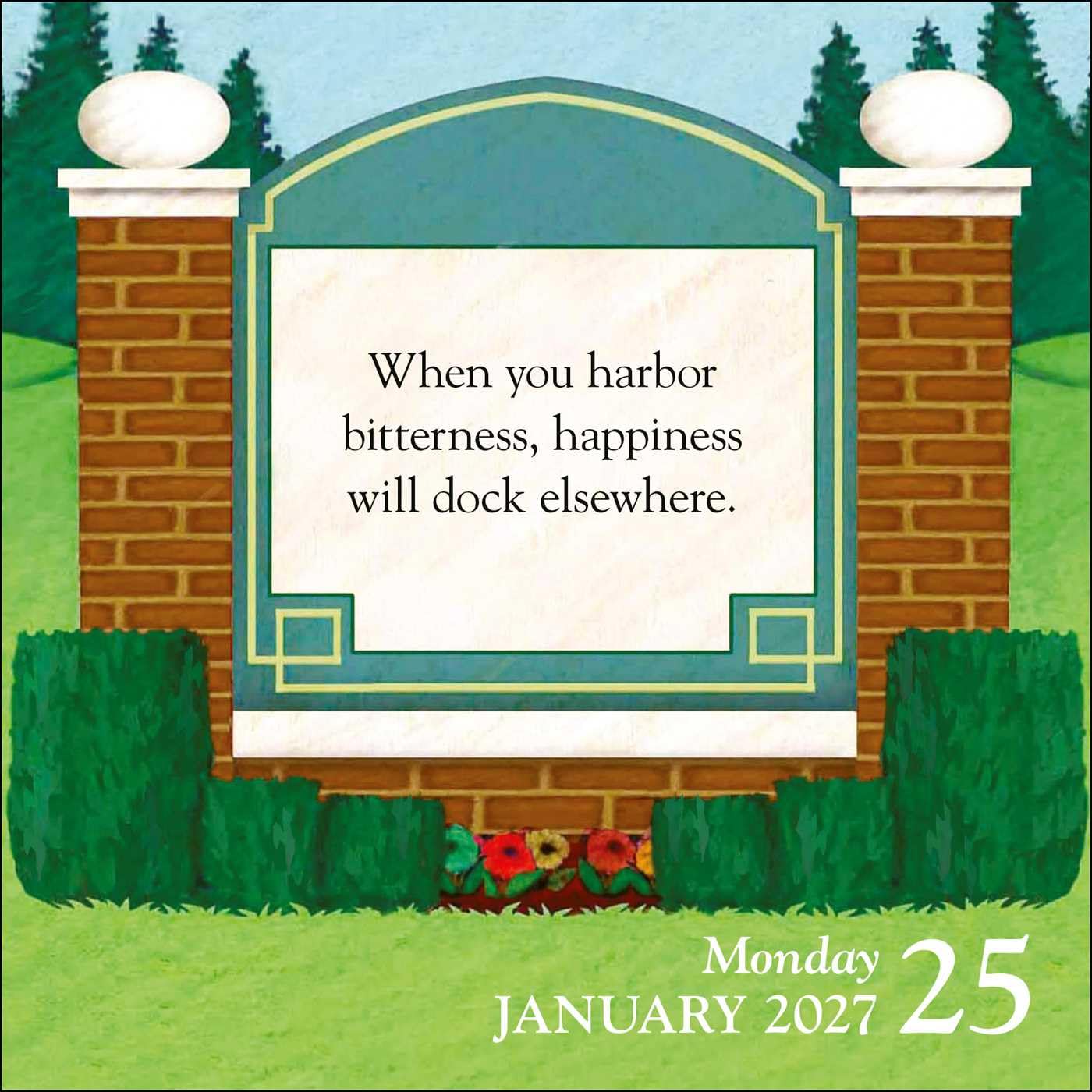 Church Signs 2027 Day-to-Day Calendar: Little Sayings to Help You on Your Way