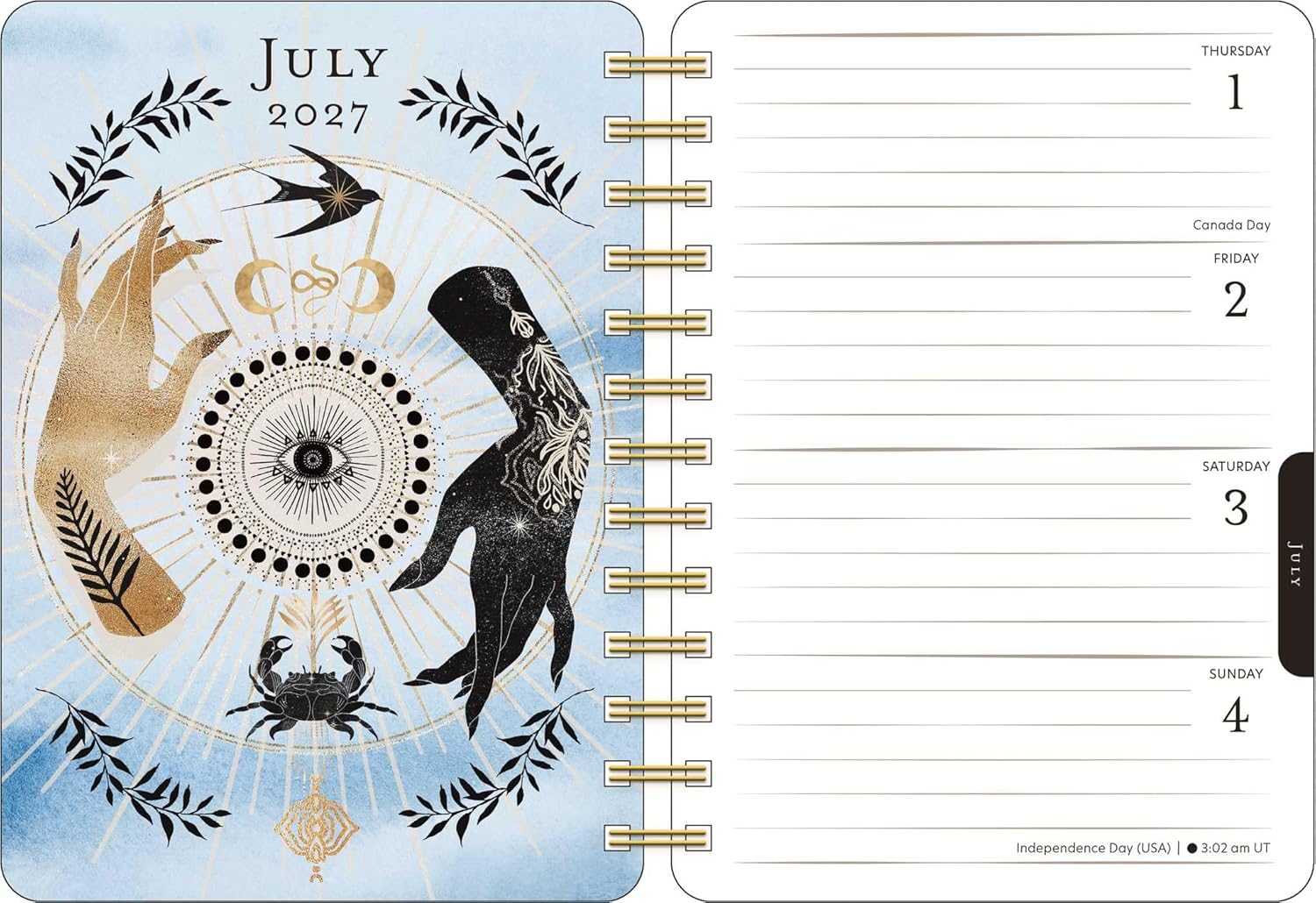 Year of the Witch 2027 Weekly Planner Calendar: Seasonal Intuitive Magick