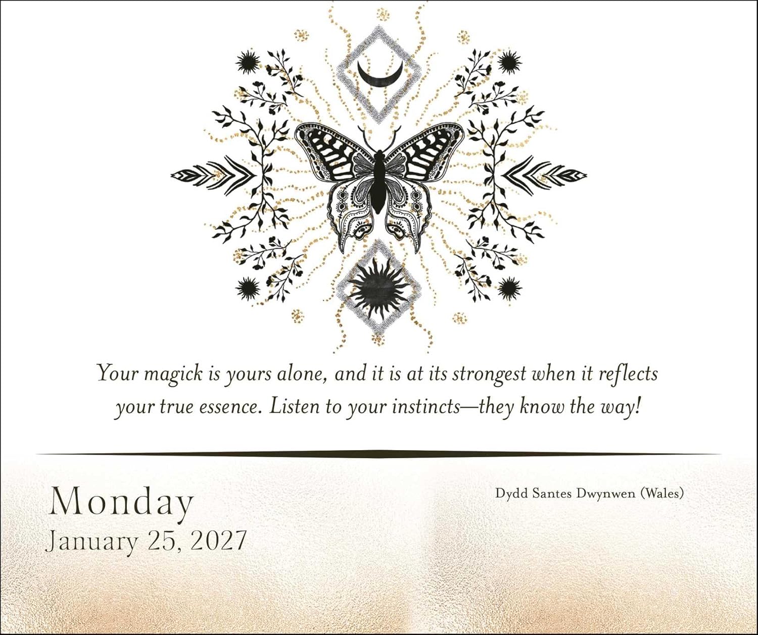 Year of the Witch 2027 Day-to-Day Calendar: Daily Intuitive Magick