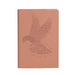 Kerusso - Faith Hope Love - 1 Cor. 13:13-8.4 x 5.5 Inch Soft Touch Faux Leather - Composition Journal Notebook, Peach