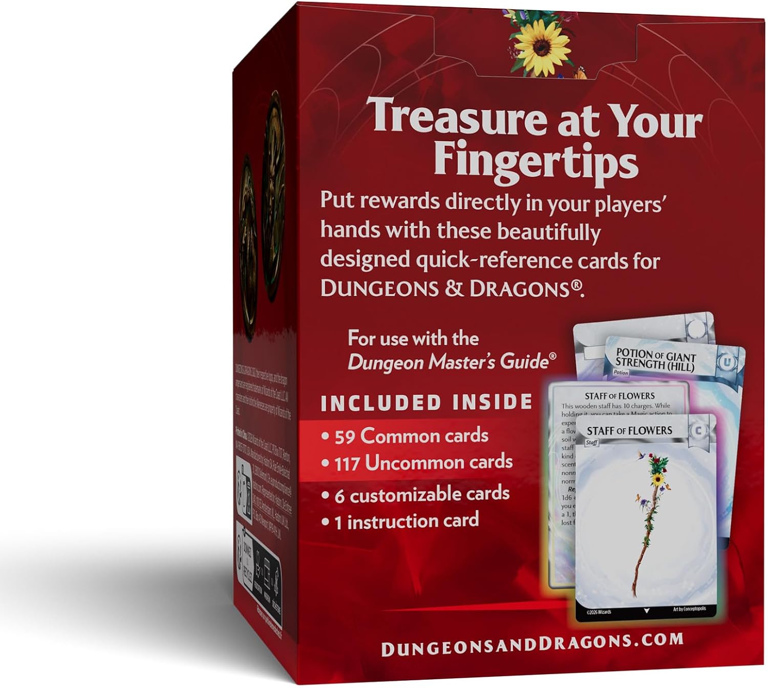Dungeons & Dragons Reference Cards - Magic Items (Common and Uncommon) | D&D Accessories (English Version