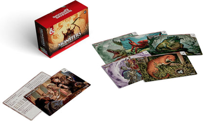 Dungeons & Dragons Reference Cards - Monsters (Animals and NPCs) | D&D Accessories (English Version