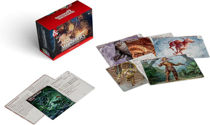 Dungeons & Dragons Reference Cards - Monsters (Mystical and Menacing) | D&D Accessories (English Version