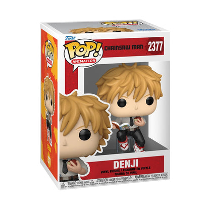 Funko Pop! Readers: Chainsaw Man - Denji | Goodies Officiels - Figurine Vinyle à Collectionner et Déco Étagère - Idée Cadeau Anniversaire pour Fans et Collectionneurs