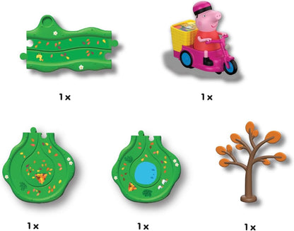 Peppa Pig Whizz Around Pedal Along Peppa Set, Toys, Motorised Vehicles, Pre-school Toys