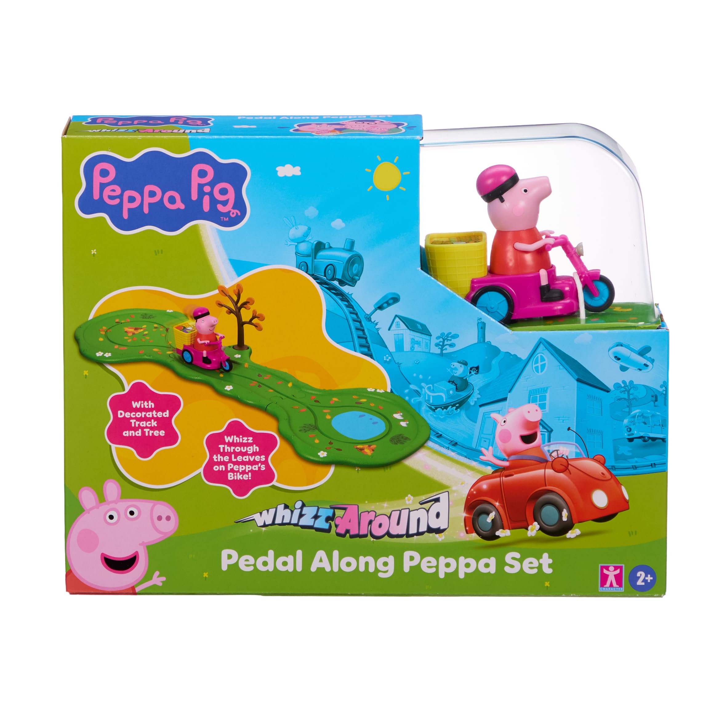 Peppa Pig Whizz Around Pedal Along Peppa Set, Toys, Motorised Vehicles, Pre-school Toys