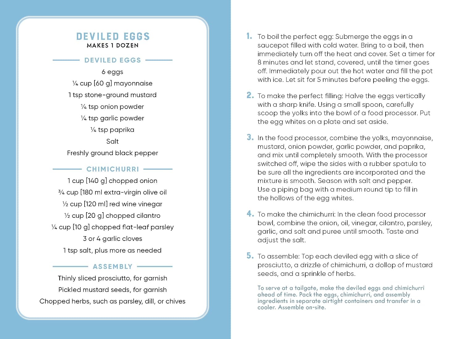 The Tailgating Deck: 30 Recipes for Pregame Parties