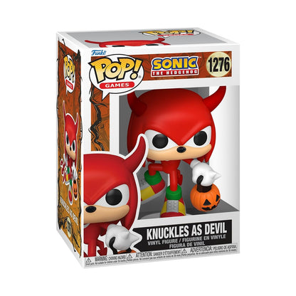 Funko POP! Games: Sonic the Hedgehog - Knuckles as Devil | Offizieller Fanartikel und Merch - Vinyl Sammelfigur als Regal Deko - Geschenkidee zum Geburtstag für Fans und Sammler