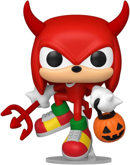 Funko POP! Games: Sonic the Hedgehog - Knuckles as Devil | Offizieller Fanartikel und Merch - Vinyl Sammelfigur als Regal Deko - Geschenkidee zum Geburtstag für Fans und Sammler