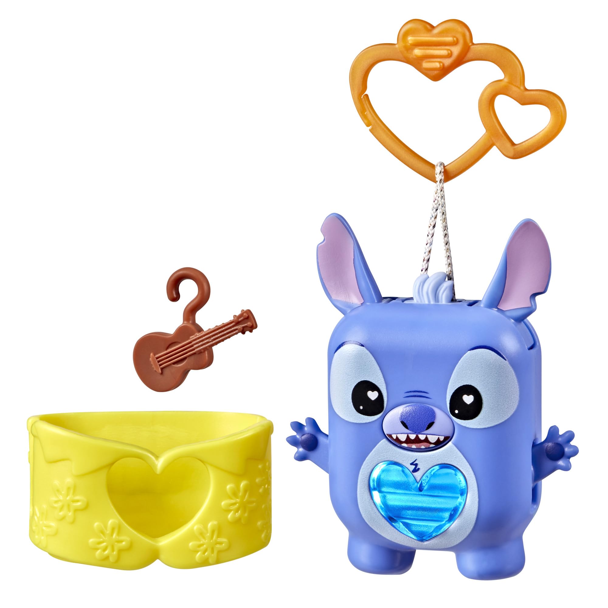 Hasbro Nano-mals Disney Stitch, Electronic Pet with 70+ Responses, Lilo & Stitch Toys, Interactive Fidget Toy for Girls & Boys Ages 5+