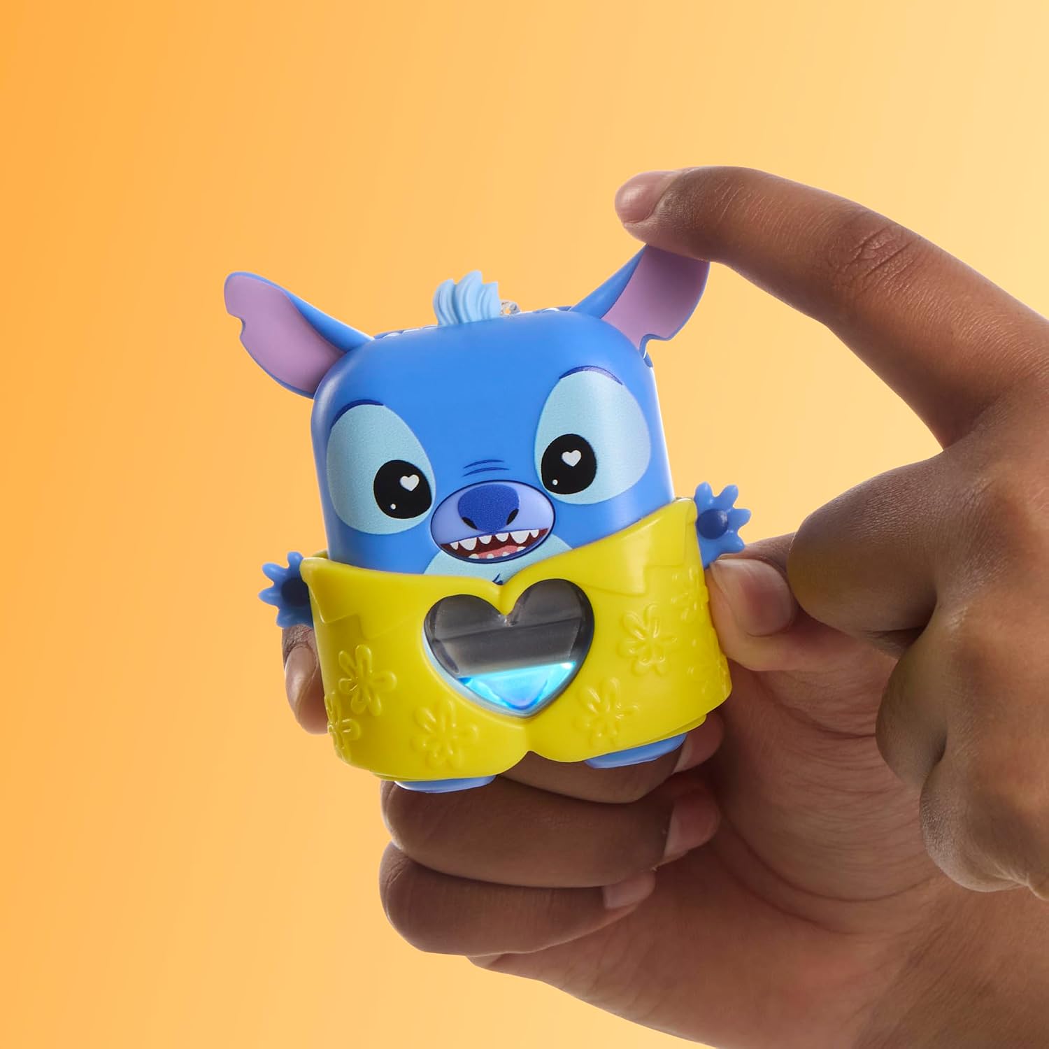 Hasbro Nano-mals Disney Stitch, Electronic Pet with 70+ Responses, Lilo & Stitch Toys, Interactive Fidget Toy for Girls & Boys Ages 5+