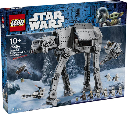 LEGO Star Wars 75454 Imperial Remnant AT-AT met INT-4 - Bouwpakket voor Kinderen met Voertuigen en 7 Personages Incl. de Mandalorian en Grogu - Cadeau voor Jongens, Meisjes en Fans vanaf 10 Jaar