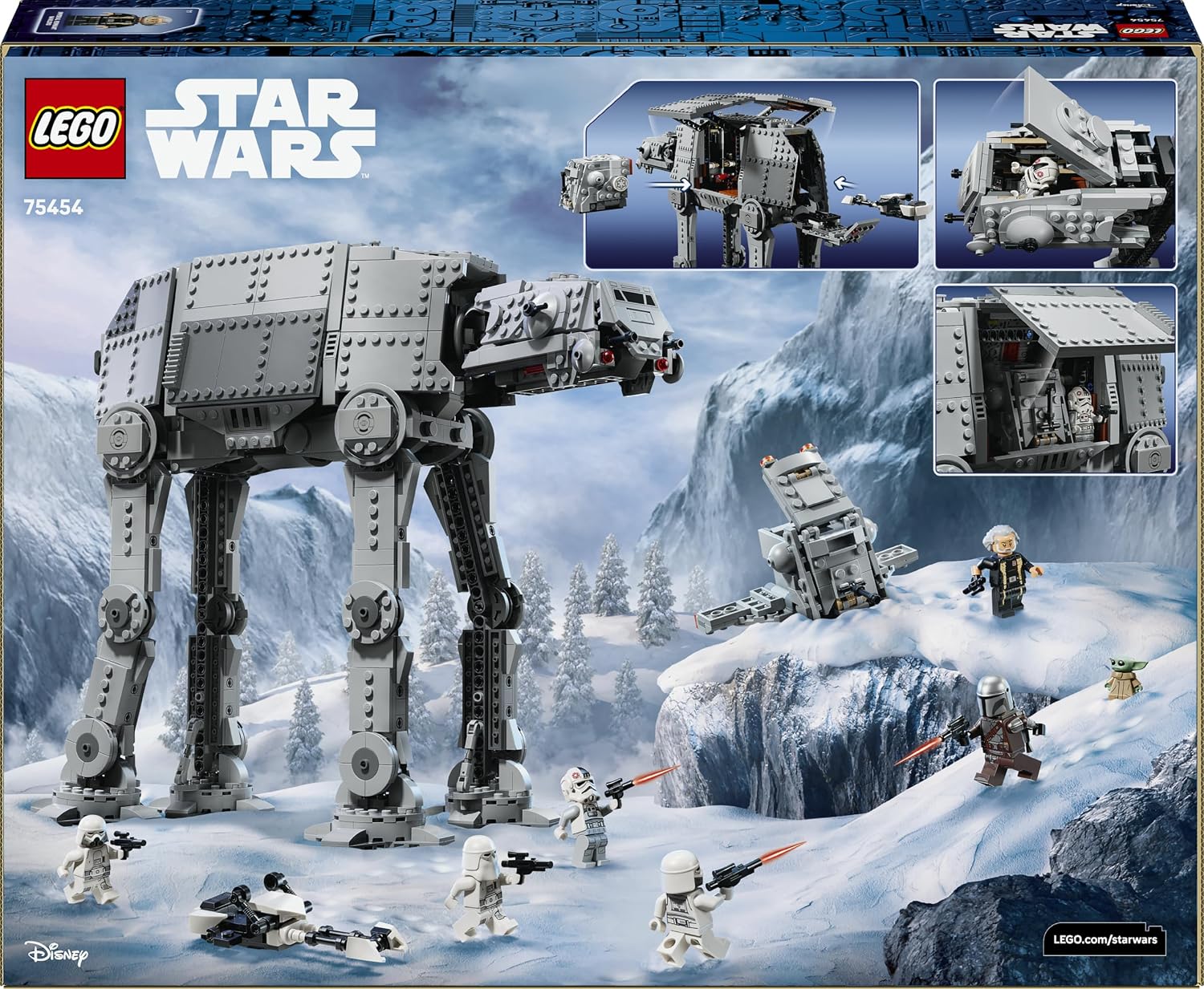 Lego: 75454 - Star Wars - At-At Imperial Remnant Con Int-4
