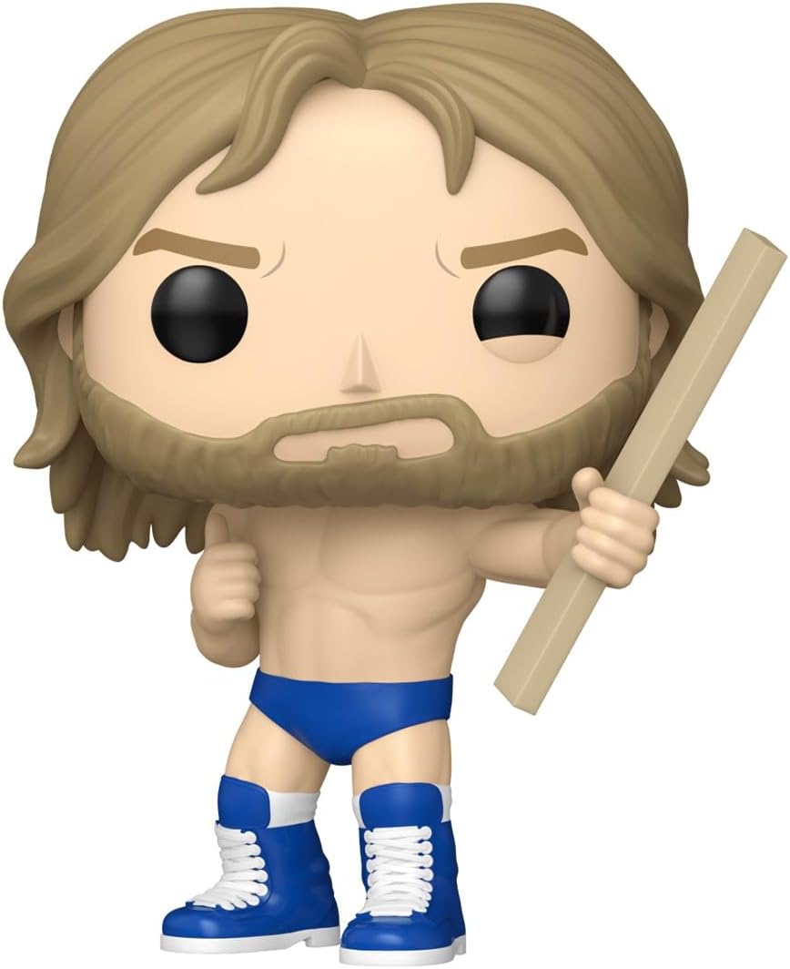Funko POP! WWE: Hacksaw Jim Duggan | Official Merch - Collectable Vinyl Figurine for Shelf Display - Birthday Gift Idea for Fans and Collectors