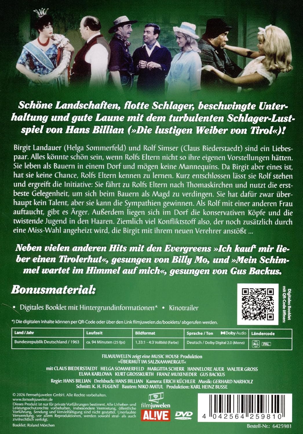 Übermut im Salzkammergut (Neuauflage