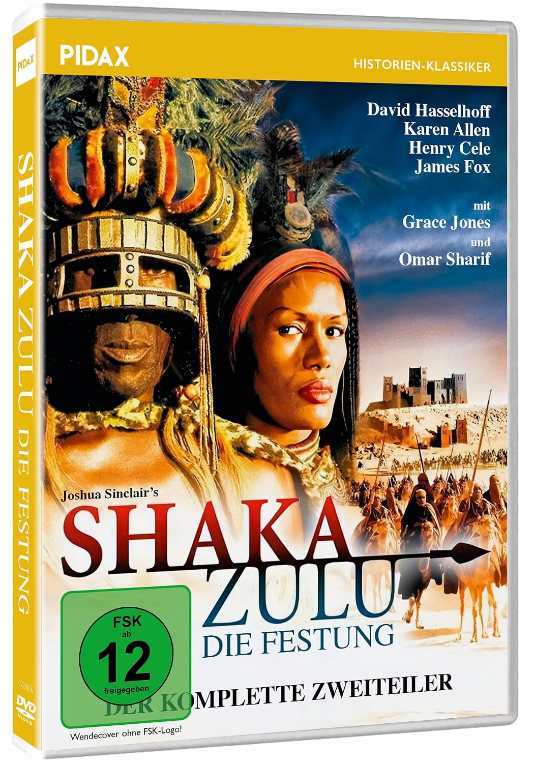 Shaka Zulu - Die Festung / Der komplette 2-Teiler mit Starbesetzung (Pidax Historien-Klassiker
