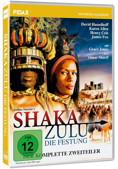 Shaka Zulu - Die Festung / Der komplette 2-Teiler mit Starbesetzung (Pidax Historien-Klassiker